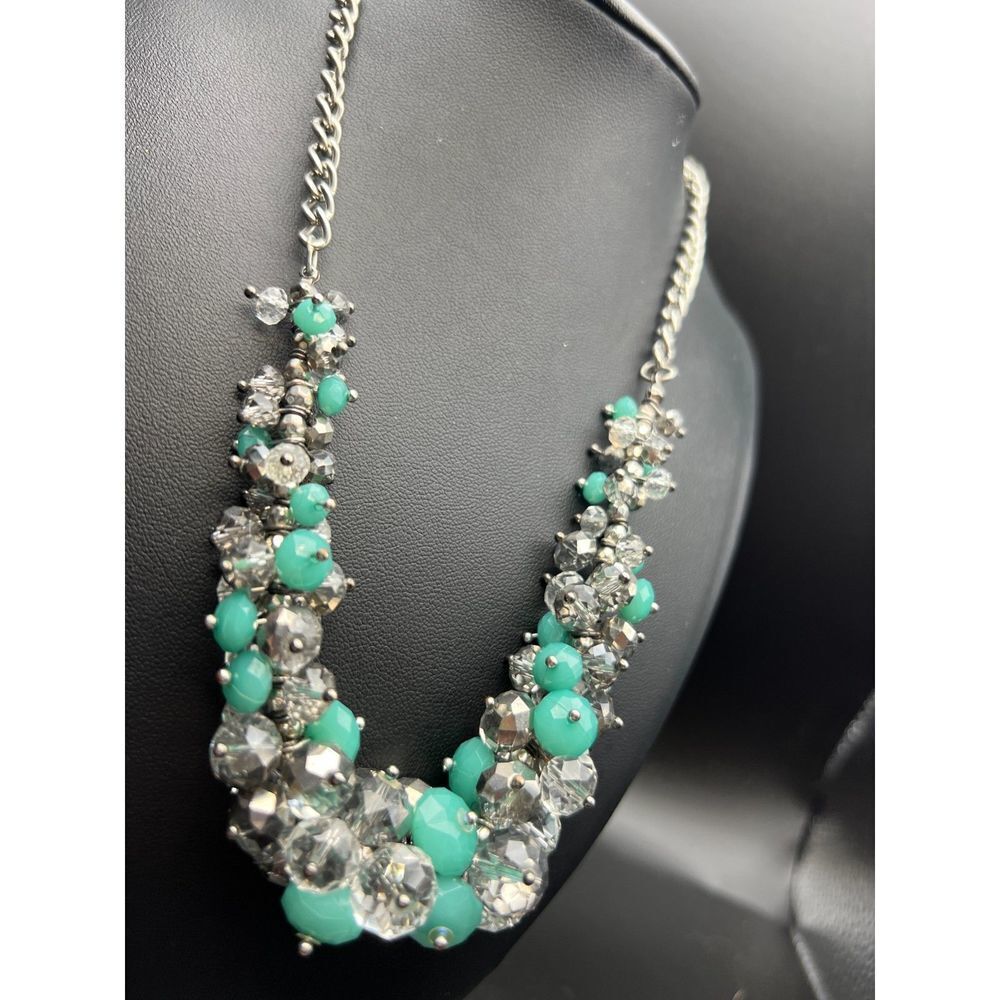 Cluster Statement Necklace - image 1